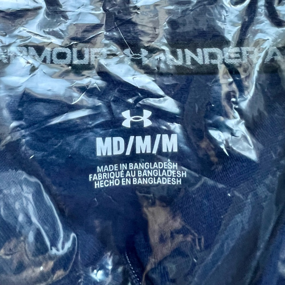 ๐ UA Under Armour Men's Quarter-Zip Long Sleeve Pullover Size M NIB - Picture 4 of 4